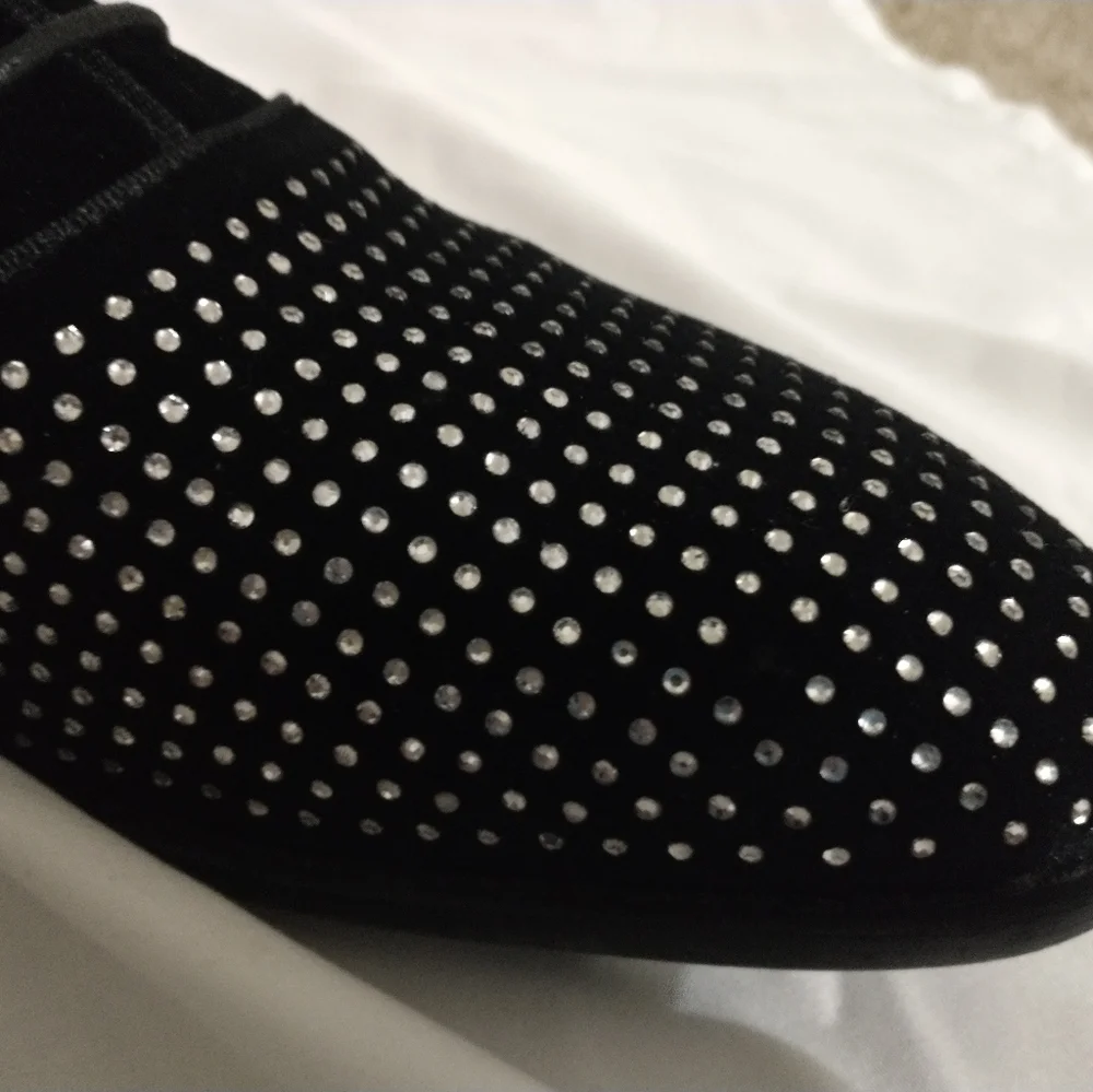 Men's INC Dominik Black Dress Shoes Size 11.5 - Picture 4 of 10